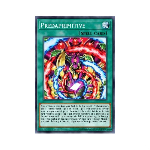 BLZD-EN055 Predaprimitive Super Rare 1st Edition NM