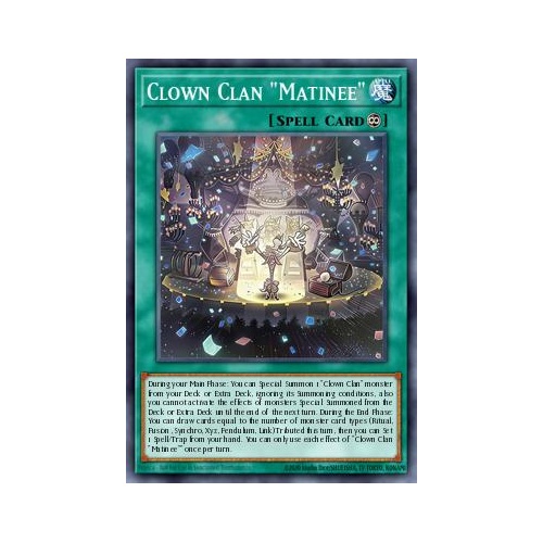 BLZD-EN060 Clown Crew Matinee Operatics Common 1st Edition NM