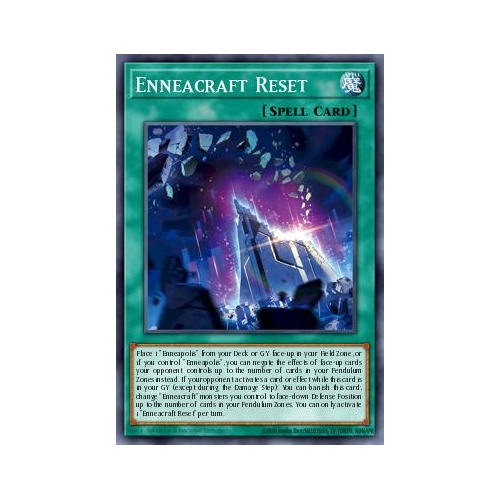 BLZD-EN065 Enneacraft Reset Common 1st Edition NM