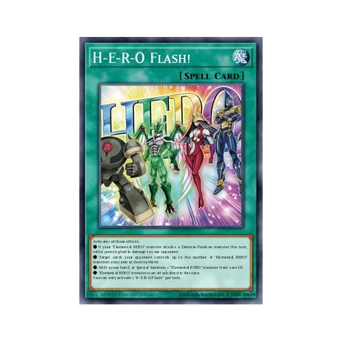 BLZD-EN068 H.E.R.O. Flash! Common 1st Edition NM