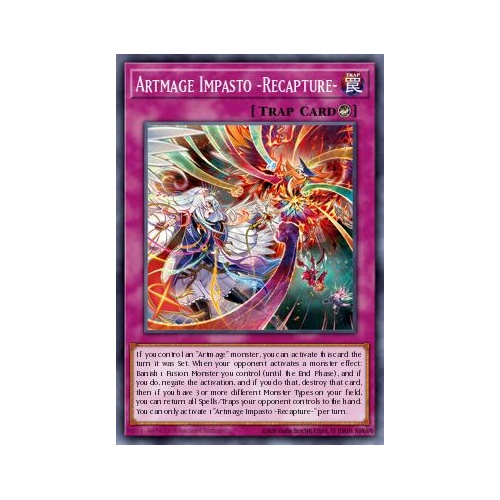 BLZD-EN072 Artmage Impasto -Recapture- Common 1st Edition NM