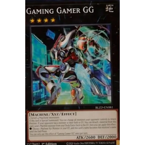 BLZD-EN081 Gaming Gamer GG Common 1st Edition NM