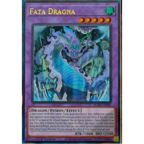 BLZD-EN082 Fata Dragna Ultra Rare 1st Edition NM
