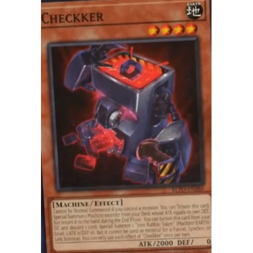 BLZD-EN086 Checkker Common 1st Edition NM