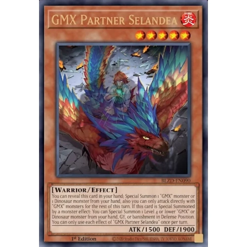 BLZD-EN090 GMX Partner Selandea Ultra Rare 1st Edition NM