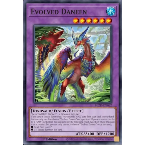 BLZD-EN092 Evolved Daneen Super Rare 1st Edition NM