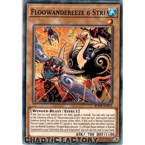 BODE-EN015 Floowandereeze & Stri Common 1st Edition NM