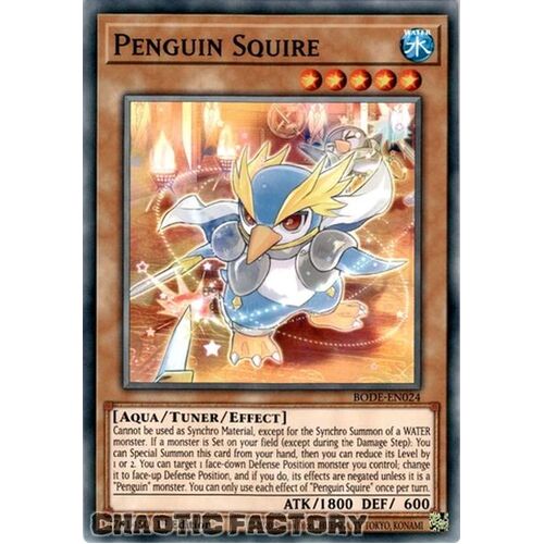 BODE-EN024 Penguin Squire Common 1st Edition NM