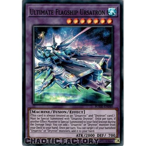 BODE-EN040 Ultimate Flagship Ursatron Super Rare 1st Edition NM