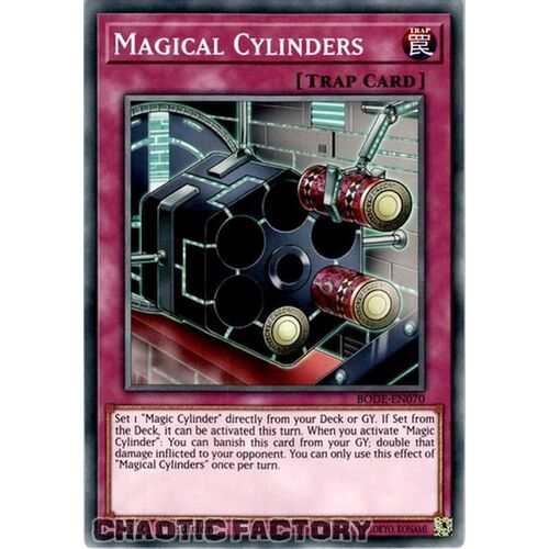 BODE-EN070 Magical Cylinders Common 1st Edition NM