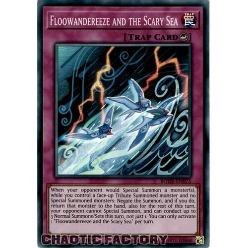 BODE-EN075 Floowandereeze and the Scary Sea Super Rare 1st Edition NM