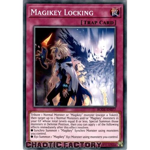 BODE-EN077 Magikey Locking Common 1st Edition NM