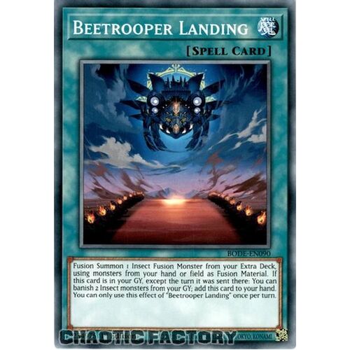 BODE-EN090 Beetrooper Landing Common 1st Edition NM