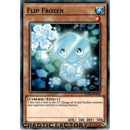BODE-EN092 Flip Frozen Common 1st Edition NM