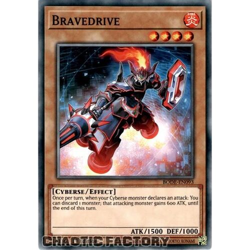 BODE-EN093 Bravedrive Common 1st Edition NM