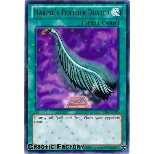 Harpie's Feather Duster - BP01-EN035 - Starfoil Rare Unlimited NM