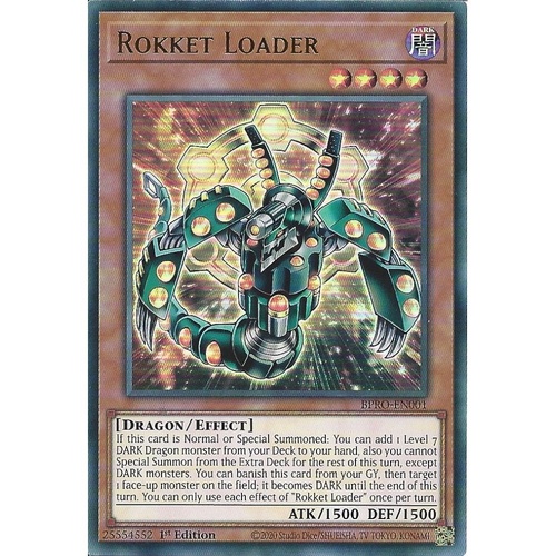 BPRO-EN001 Rokket Loader Ultra Rare 1st Edition NM