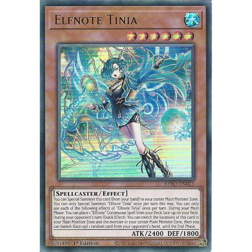 BPRO-EN011 Elfnote Tinia Ultra Rare 1st Edition NM