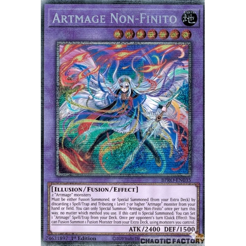 BPRO-EN035 Artmage Non-Finito Starlight Rare 1st Edition NM