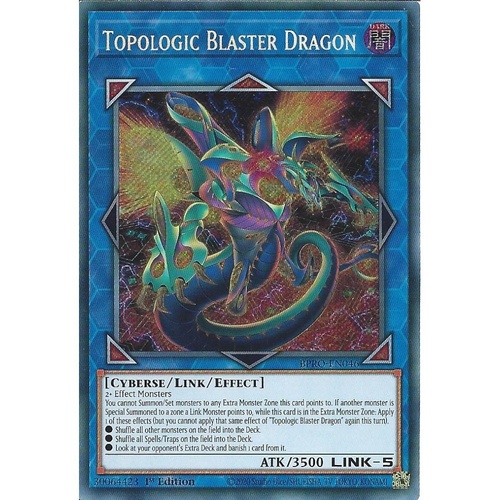 BPRO-EN046 Topologic Blaster Dragon Secret Rare 1st Edition NM