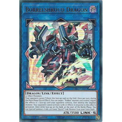 BPRO-EN047 Borrelshroud Dragon Ultra Rare 1st Edition NM