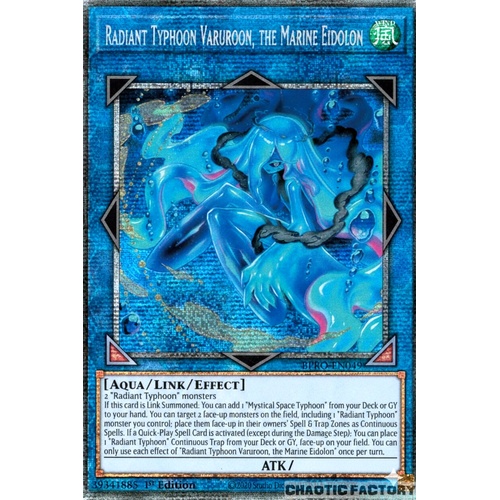 BPRO-EN049 Radiant Typhoon Varuroon, the Marine Eidolon Starlight Rare 1st Edition NM