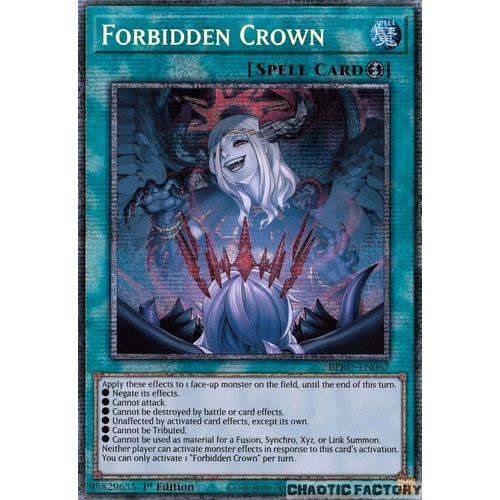 BPRO-EN067 Forbidden Crown Starlight Rare 1st Edition NM