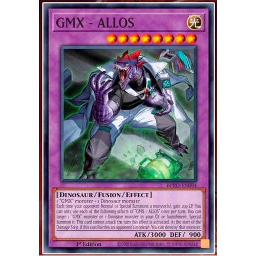 BPRO-EN094 GMX - ALLOS Common 1st Edition NM