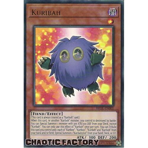 BROL-EN001 Kuribah Ultra Rare 1st Edition NM