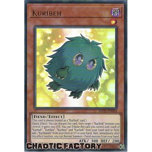 BROL-EN004 Kuribeh Ultra Rare 1st Edition NM