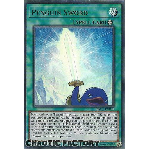 BROL-EN008 Penguin Sword Ultra Rare 1st Edition NM