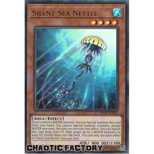 BROL-EN029 Silent Sea Nettle Ultra Rare 1st Edition NM