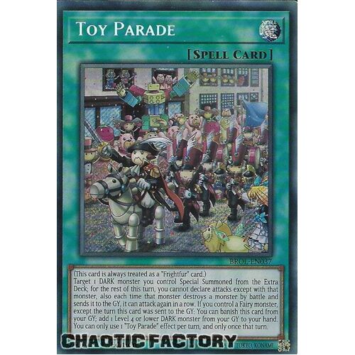 BROL-EN037 Toy Parade Secret Rare 1st Edition NM