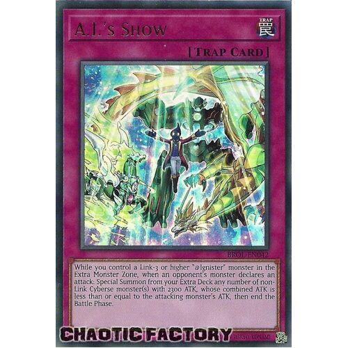 BROL-EN042 A.I.'s Show Ultra Rare 1st Edition NM