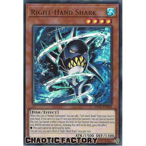 BROL-EN048 Right-Hand Shark Ultra Rare 1st Edition NM