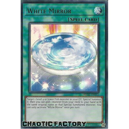 BROL-EN051 White Mirror Ultra Rare 1st Edition NM