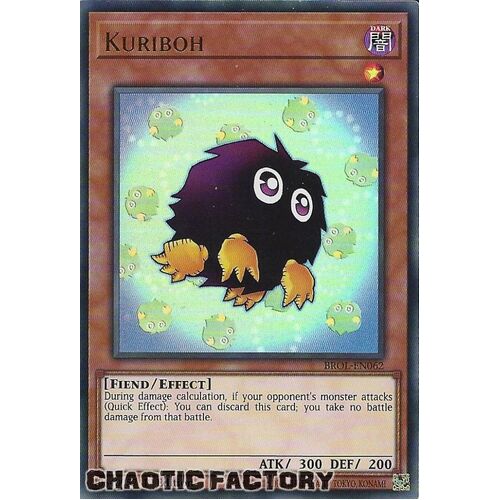 BROL-EN062 Kuriboh Ultra Rare 1st Edition NM