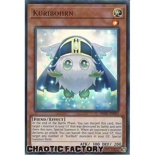 BROL-EN063 Kuribohrn Ultra Rare 1st Edition NM
