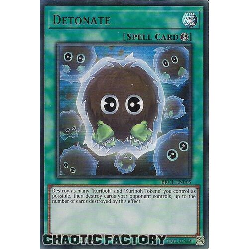 BROL-EN065 Detonate Ultra Rare 1st Edition NM
