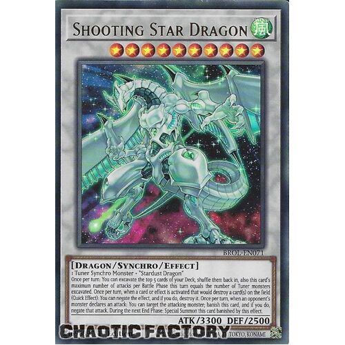 BROL-EN071 Shooting Star Dragon Ultra Rare 1st Edition NM