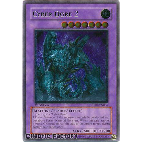 Ultimate Rare - Cyber Ogre 2 - CDIP-EN036 1st Edition LP
