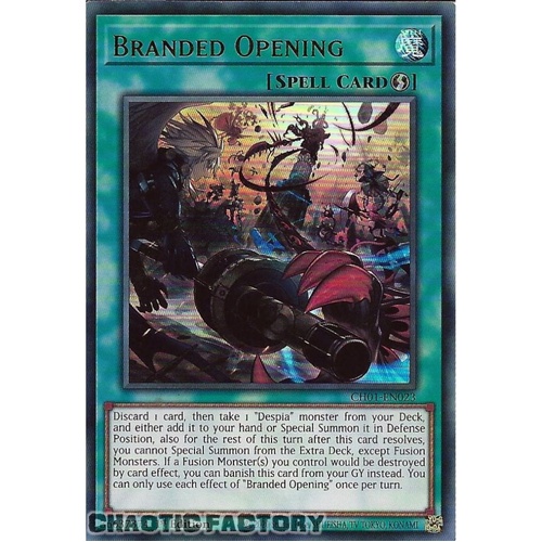 CH01-EN023 Branded Opening Ultra Rare 1st Edition NM