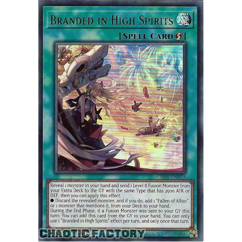 CH01-EN024 Branded in High Spirits Ultra Rare 1st Edition NM