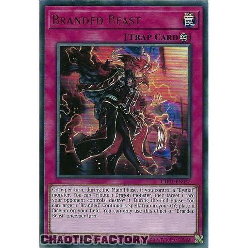 CH01-EN037 Branded Beast Ultra Rare 1st Edition NM