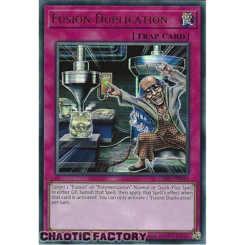 CH01-EN040 Fusion Duplication Ultra Rare 1st Edition NM