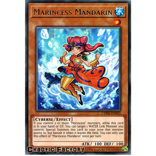 CHIM-EN002 Marincess Mandarin Rare 1st Edition NM