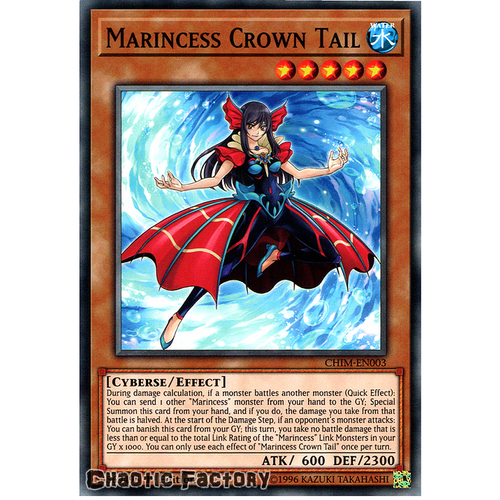 CHIM-EN003 Marincess Crown Tail Common 1st Edition NM