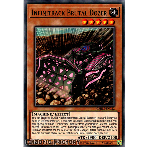 CHIM-EN022 Infinitrack Brutal Dozer Common 1st Edition NM