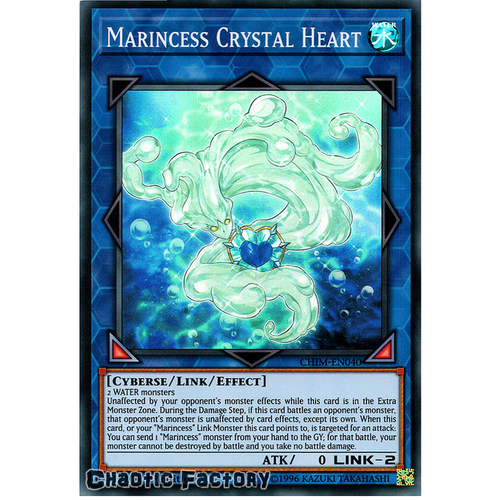 CHIM-EN040 Marincess Crystal Heart Super Rare 1st Edition NM