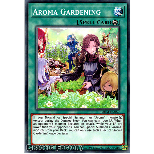 CHIM-EN059 Aroma Gardening Common 1st Edition NM